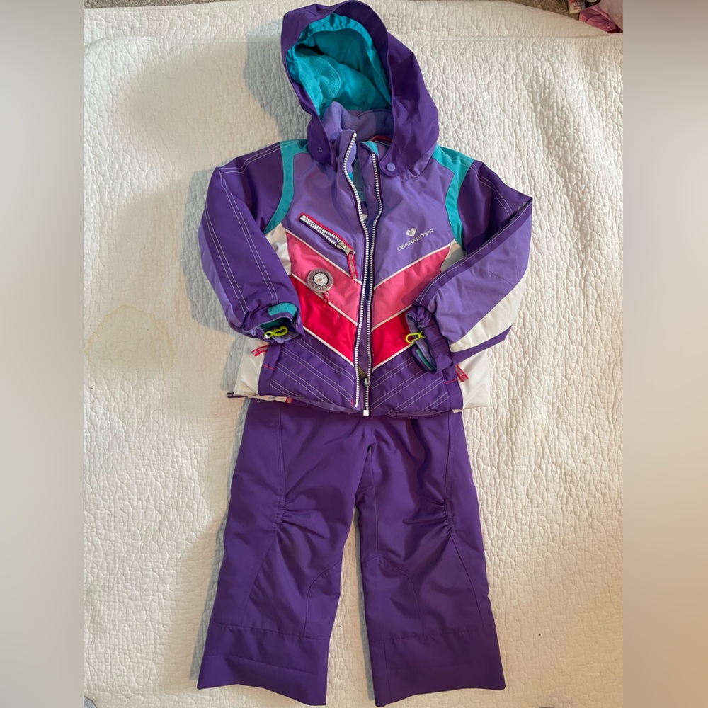 Obermeyer toddler ski set 3t